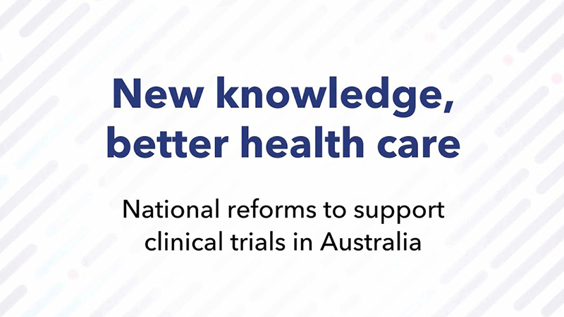 Clinical trials National reforms