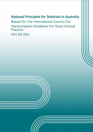 Image of the National Principles for Teletrials in Australia cover page