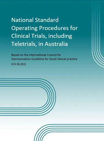 National Standard Operating Procedures for Clinical Trials in Australia cover image